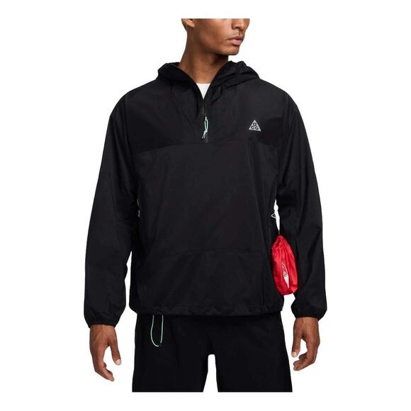 NWT Nike ACG Trail Snacks Storm-Fit ADV Black Jacket Mens Size M (FQ3062-010) - Picture 1 of 9